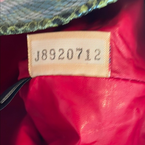 🌼Spring Bag Blowout🌼Dooney & Bourke Green Snake Print Women's Bag - Picture 7 of 14